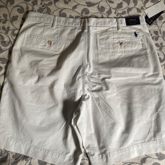 Polo Ralph Lauren White Shorts (Men, size 38, BNWT) - Picture 3 of 9